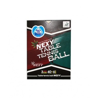 Loptičky Nexy 3 star P-Ball 40+, x6