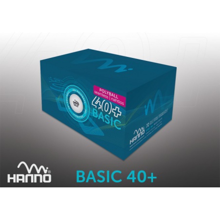 Loptičky Hanno Basic 40+ P-ball, x72