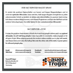 Poťah Sauer & Tröger Hipster 2