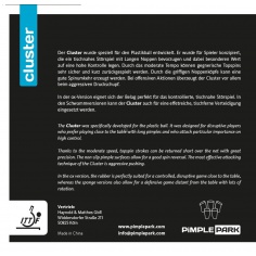 Poťah PiMPLEPARK Cluster 2