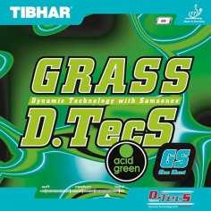 Poťah Tibhar Grass D.Tecs GS ZELENÝ