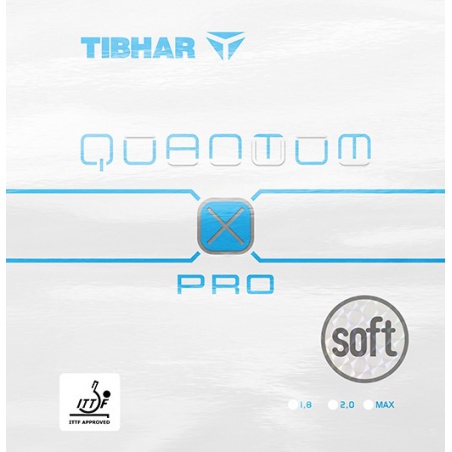 Poťah Tibhar Quantum X Pro Soft MODRÝ
