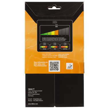 Pingpongová raketa Tibhar xXx ORANGE Edition