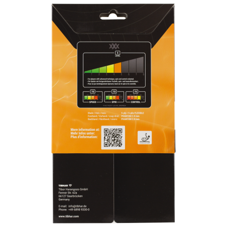 Pingpongová raketa Tibhar xXx ORANGE Edition