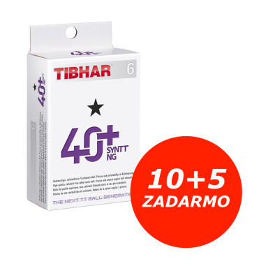 Pingpongové loptičky Tibhar* SYNTT NG 40+, x6,...