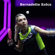 Profesionálna pingpongová raketa Bernadette Szőcs