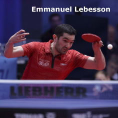 Profesionálna pingpongová raketa Emmanuel Lebesson