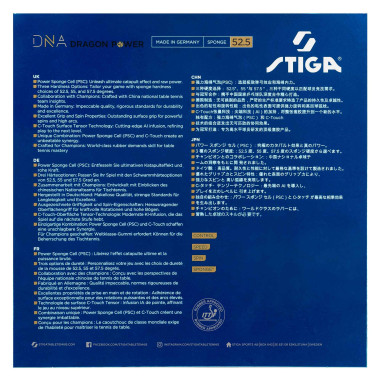 Poťah Stiga DNA Dragon Power 52.5