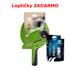 Pingpongová raketa Cornilleau SoftBat, zelená