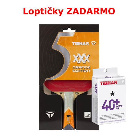 Pingpongová raketa Tibhar xXx ORANGE Edition