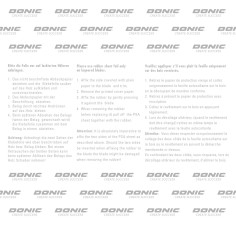 Lepiaca fólia na poťahy Donic