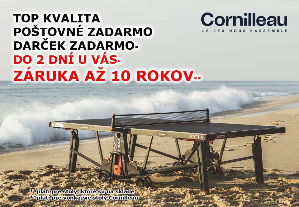 Vonkajšie pingpongové stoly Cornilleau